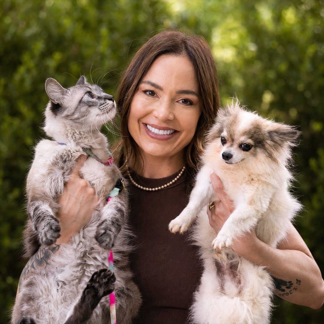 Dra. Luciana com seus pets